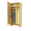 Шкаф для верхней одежды персонала во входную группу из коллекции мебели «НЕГА» (желтый) - «globural.ru» - Саранск