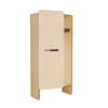 Шкаф для верхней одежды персонала во входную группу из коллекции мебели «НЕГА» (бежевый) - «globural.ru» - Саранск