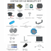 Robo kit DIYGO Мобильный робот с колесами всенаправленного движения - «globural.ru» - Саранск