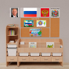 Уголок патриотического воспитания для дошкольников "Россия" Стандартный - «globural.ru» - Саранск