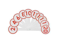 Касса-веер цифр от 0 до 20 - «globural.ru» - Саранск