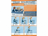 Стенд "Сиди правильно и не отвлекайся" - «globural.ru» - Саранск