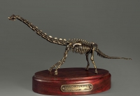Модель скелета динозавра Brachiosaurus - «globural.ru» - Саранск