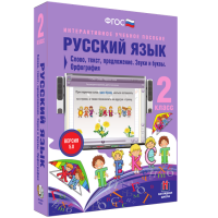 Русский язык 2 класс. Слово, текст, предложение. Звуки и буквы. Орфография - «globural.ru» - Саранск