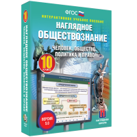 Наглядное обществознание. Человек. Общество. Политика и право. 10 класс - «globural.ru» - Саранск