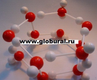 Модель "Кристаллическая решетка льда" (демонстрационная) - «globural.ru» - Саранск