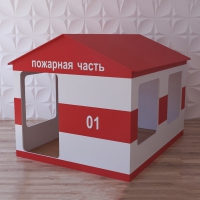 Детский игровой домик «Пожарная служба» - «globural.ru» - Саранск