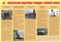 Плакат "Обязательная подготовка граждан к военной службе" - «globural.ru» - Саранск