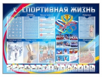 Стенд-уголок "Спортивная жизнь" - «globural.ru» - Саранск