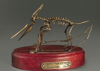 Модель скелета птерозавра Pteranodon - «globural.ru» - Саранск