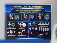 Стенд "Профессия - космонавт" - «globural.ru» - Саранск