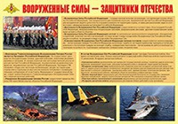 Плакат "Вооруженные Силы – защитники Отечества" - «globural.ru» - Саранск