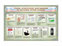 Стенды "Учебно-практическое оборудование по оказанию первой помощи" - «globural.ru» - Саранск