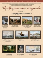 Набор репродукций "Изобразительное искусство" 4 класс (10 репродукций) - «globural.ru» - Саранск