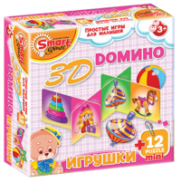 Комплект развивающих игр 3-5 лет. 3D домино (3-5 лет) - «globural.ru» - Саранск