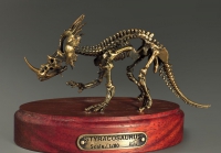 Модель скелета динозавра Styracosaurus - «globural.ru» - Саранск