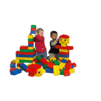 Набор мягких кубиков "LEGO SOFT" - «globural.ru» - Саранск
