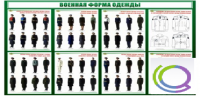Стенд "Военная форма одежды" - «globural.ru» - Саранск