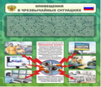 Стенд "Оповещения в чрезвычайных ситуациях" - «globural.ru» - Саранск