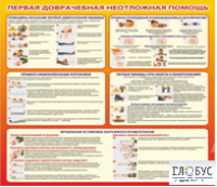Стенд "Первая доврачебная неотложная помощь" - «globural.ru» - Саранск