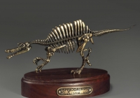 Модель скелета динозавра Spinosaurus - «globural.ru» - Саранск