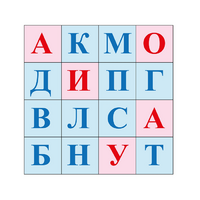 Коврик для логобота Пчелка "Буквы №1" - «globural.ru» - Саранск