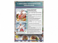 Стенд "Санитарно-гигиенические требования" - «globural.ru» - Саранск