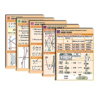 Комплект таблиц по всему курсу алгебры (50 шт., А1, полноцв, лам.) - «globural.ru» - Саранск