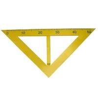 Угольник классный пластмассовый (45 и 45 градусов) - «globural.ru» - Саранск