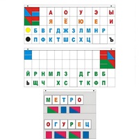 Демонстрационное пособие "Касса "Лента букв" - «globural.ru» - Саранск