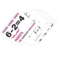 Опорные таблицы по математике 1 класс - «globural.ru» - Саранск