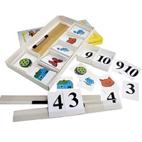 Счетная лесенка (ламинированная, с магнит. креплением) - «globural.ru» - Саранск