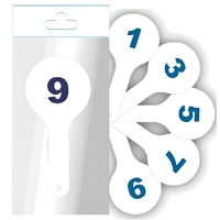 Касса-веер цифр от 0 до 9 - «globural.ru» - Саранск