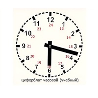 Часовой циферблат раздаточный - «globural.ru» - Саранск