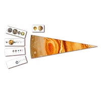 Модель-аппликация "Сравнительные размеры Солнца, планет и их спутников" - «globural.ru» - Саранск