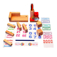 Игровой набор Фребеля "Календарь настольный" - «globural.ru» - Саранск