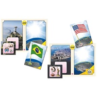 Настольно-печатная игра "Флаги стран мира 2. Азия, Африка, Австралия, Америка" - «globural.ru» - Саранск