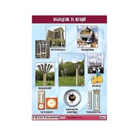 Таблица демонстрационная "Наблюдение за погодой" (винил 100х140) - «globural.ru» - Саранск