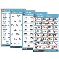 Комплект таблиц "Русский алфавит" - «globural.ru» - Саранск