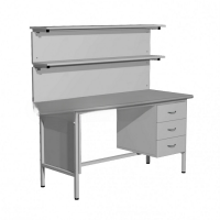 Стол лабораторный демонстрационный с надстройкой  - «globural.ru» - Саранск