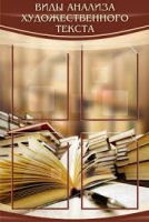 Стенд "Виды анализа художественного текста" - «globural.ru» - Саранск