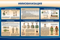 Стенд "Иммобилизация" - «globural.ru» - Саранск