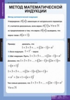 Математика. Комбинаторика (комплект таблиц) - «globural.ru» - Саранск