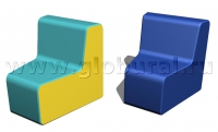 Косоугольный стул 44*60*60/32см (ВИК) - «globural.ru» - Саранск
