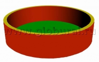Сухой бассейн круглый - «globural.ru» - Саранск