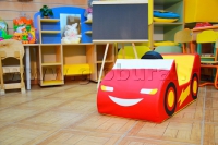 Напольная игрушка "Машинка - гонка" с аппликацией (ВИК) - «globural.ru» - Саранск