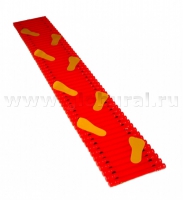 Дорожка массажная со следами(в чехле из кожи) - «globural.ru» - Саранск