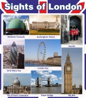 Стенд "Sights of london" - «globural.ru» - Саранск