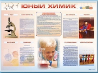 Стенд-уголок "Юный химик" - «globural.ru» - Саранск