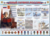 Стенд-уголок "Юный патриот России" - «globural.ru» - Саранск